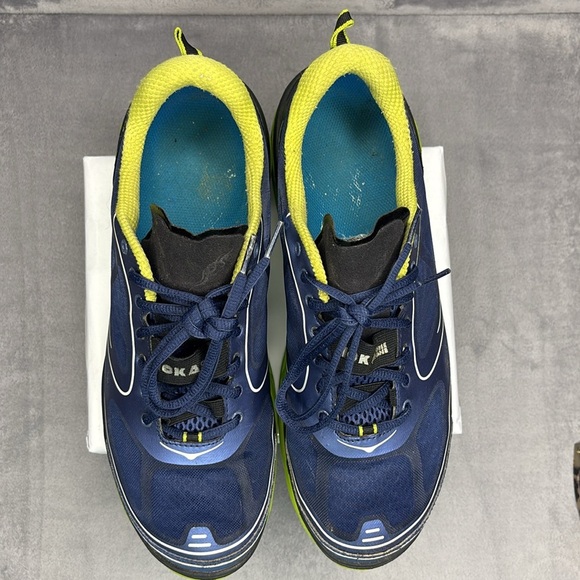 🔥🔥🔥 Hoka One One Conquest Men's Running Shoes Blue Size: 11.5🔥🔥🔥 - Picture 6 of 10